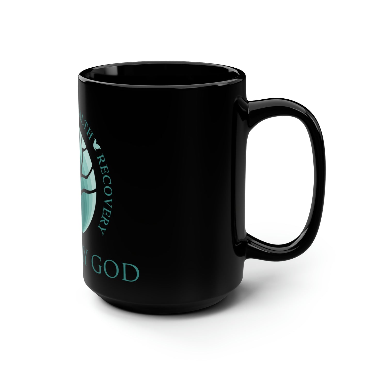 Black Mug, 15oz